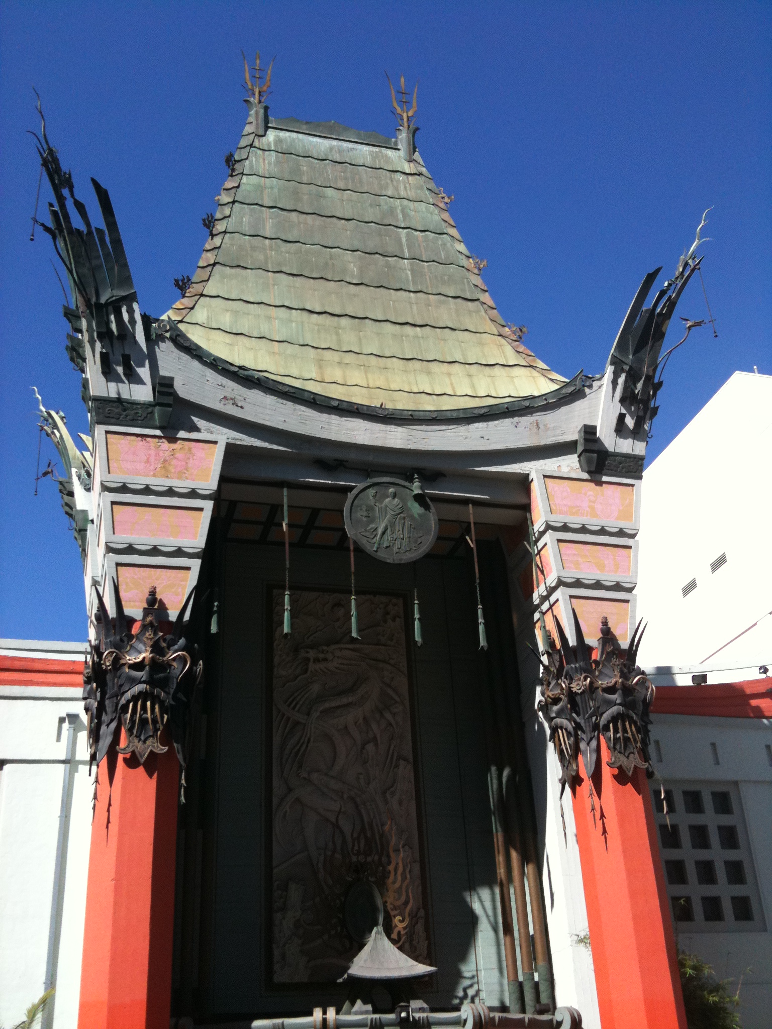 The Chinese Theater near Hollywood and Highland Station